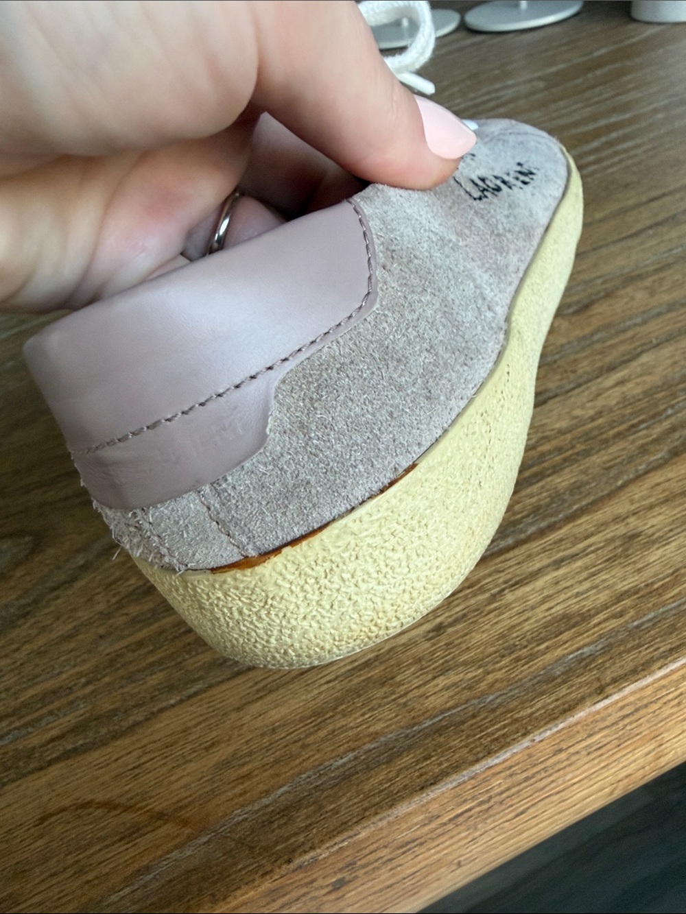 Saint Laurent Court Classic Low Suede ‘Rose Antique’ - Picture 6 of 8